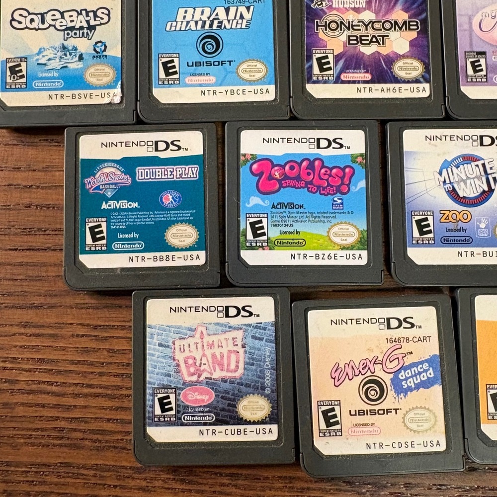Nintendo DS Game Lot‎ 16 Games Bundle Mixed Genres Kids Family Good Condition - Picture 5 of 7